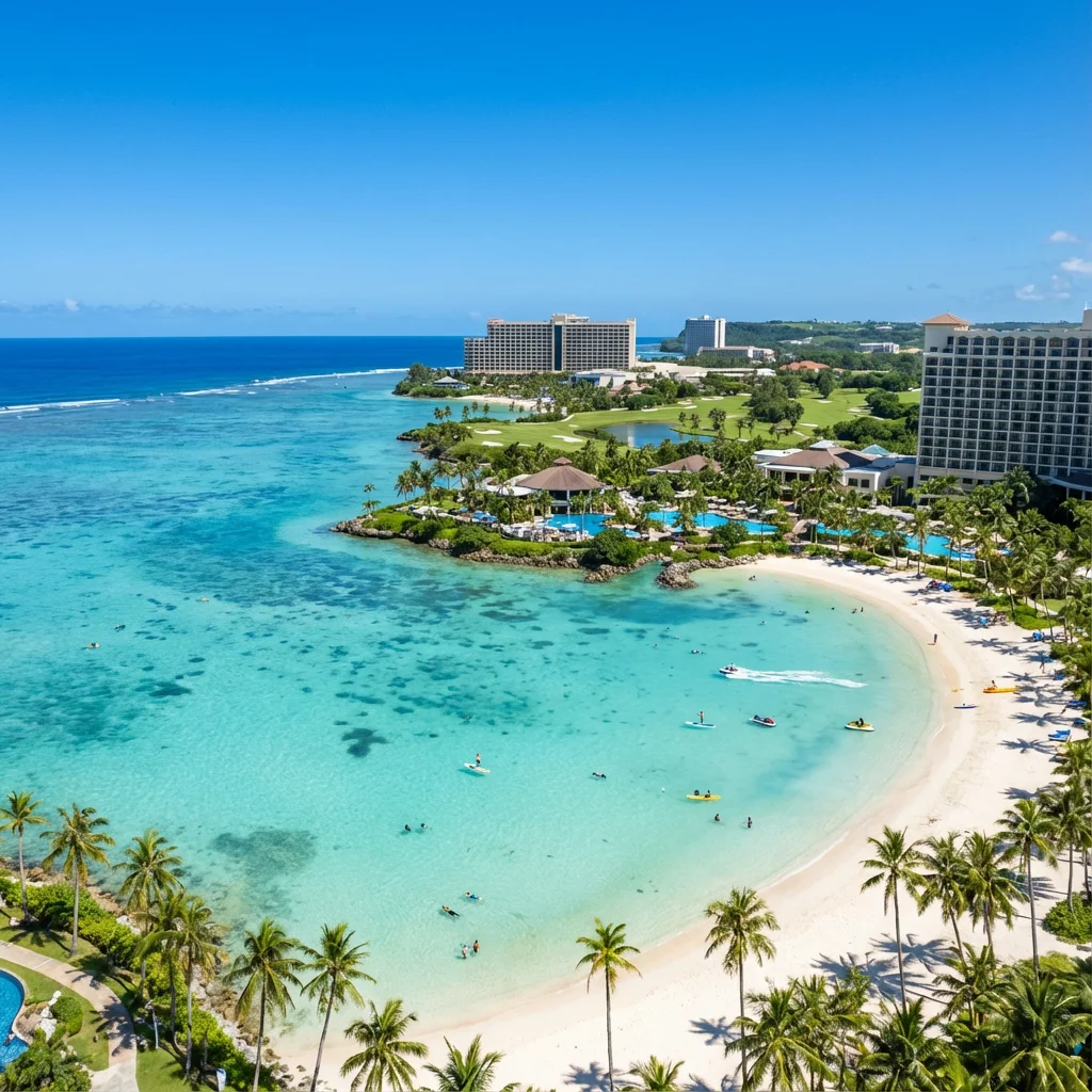 괌 투메닝 비치